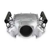 Holley 300-682 Ultra Lo-Ram Manifold Kit with Burst Panel Single Injector Satin
