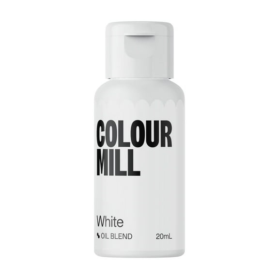 Colour Mill Oil-Based Food OKA4 Coloring, 20 Milliliters White