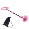 thumbnail image 1 of Bola Rosa para Saltar el Tobillo con Luces Intermitentes, Juguete Skip It para Niños en Interiores y Exteriores, Deportes con Pelota Oscilante Intermitente, 1 of 5