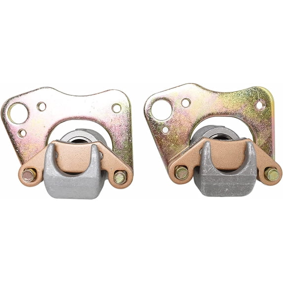 EPOTOOR Front Brake Calipers w/ Pads For 2005 2006 2007 Polaris Ranger 500 #1911616