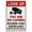 Warning Sign 4, variant on Look Up You Are On Camera Video Surveillance Police Wil Be Aluminum Sign Indoor & Outdoor Use Safety Warning Sign 12"X8"
