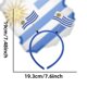 thumbnail image 3 of Diadema con lazo con la bandera de la Copa del Mundo de EE. UU., Canadá y México, decoración para fiestas de fanáticos, diadema con bandera, diadema de plástico, 3 of 6