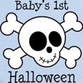 thumbnail image 2 of CafePress - Skull 1St Halloween Infant Bodysuit - Baby Light Bodysuit, Size Newborn - 24 Months, 2 of 4