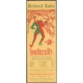 thumbnail image 2 of H. Sophie Loury 11x24 Black Ornate Framed Double Matted Museum Art Print Titled: Reduced Rates Mardi-Gras New Orleans Via Southern Ry. and Alabama Great Southern Railroad (1896), 2 of 5