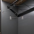 thumbnail image 2 of 4pcs Hanger Clips Space Saving Heavy Duty Clips Pants Skirts Rack Support Clips, 2 of 8