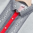 thumbnail image 4 of Eres Más Que una Camisa de Puntuación de Prueba de Color Sólido Casual con Cuello, Bolsillo con Botones de Manga Corta, 4 of 9