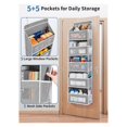 thumbnail image 5 of Organizador de puerta colgante PENGJJMXG 5 estantes gris, 5 of 5