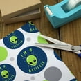 thumbnail image 3 of I'm a Believer Alien Funny Humor Premium Gift Wrap Wrapping Paper Roll, 3 of 5