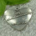 thumbnail image 2 of HOOUN 44pcs tibet silver heart and flower charms pendant 32X28mm B1962, 2 of 2