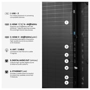 Hisense 85 U7 Mini-LED ULED 4K UHD Smart Google TV (85U7SG, 2026 Model) - Hi - QLED MiniLED , Native 165Hz, VRR 330, HDR10+, Dolby Vision, IMAX Enhanced, Anti-Reflection & Glare-Free