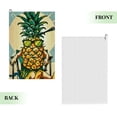 thumbnail image 2 of ONETECH Pineapple Sunglasses Beach Golf Towel Funny Golf Towel for Men Father's Day 2PC, 2 of 7