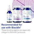 thumbnail image 5 of Biocidina G.I. Detox+ Gentle Binder - Carbón activado, zeolita y aloe para la salud digestiva - Apoya el proceso de desintoxicación de limpieza intestinal - Puede reducir la hinchazón y los gases (60, 5 of 5