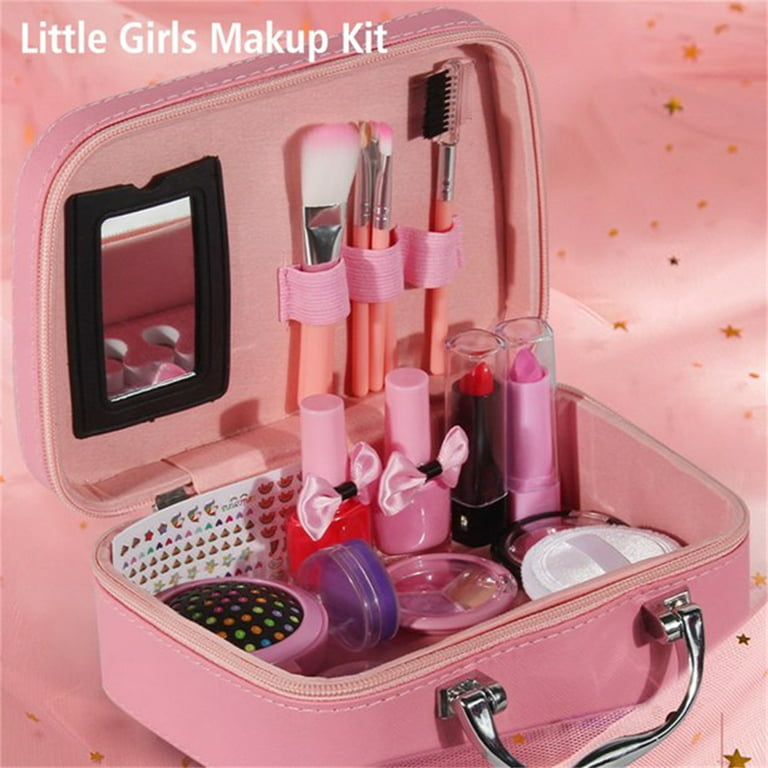 Makeup Girls Toy 20 Pcs Washable Kids Makeup Kit for Girls Non Toxic Make  Up Set Little Girls Makeup Kit for Toddler Children Princess Gift Toys Set  Saoqi 