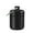 Black, variant on BE-TOOL Mini Aluminum Keychain Pill Container Medication Pill Case Box Vitamin Bottle Container Organizer Good Sealing Waterproof Gray