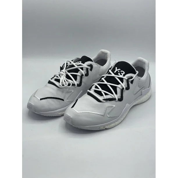 Size 8 - Adi-das Y-3 Adizero Runner Men’s White Sneakers - EF2542