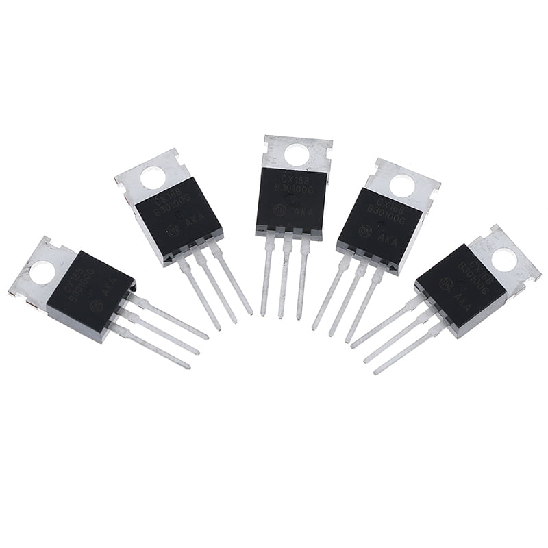 5Pcs MBR30100CT 30A 100V dual high-voltage power schottky rectifier TO-220  tb