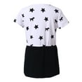 thumbnail image 2 of Richie House Girls' Leisure Knit Dress with Pentastars RH2095, 2 of 2