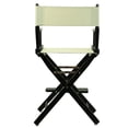 thumbnail image 2 of Casual Home 24" Director's Chair Black Frame-with Wheat Canvas, Counter Height, 2 of 2