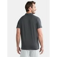 thumbnail image 3 of Athletic Works Men's and Big Men's ButterCore Polo Shirt, Sizes XS-5XL, 3 of 5