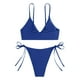 thumbnail image 4 of Traje de baño para mujer, estilo bikini de Europa y América, con efecto lavado, para mujer., 4 of 4
