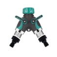 thumbnail image 4 of Garden 2 Way Garden Hose Leak Free Lever Control Water Splitter Spigot Connector US, 4 of 6