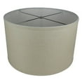 thumbnail image 2 of Urbanest Classic Smooth 16'' Linen Drum Lamp Shade, 2 of 6