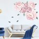thumbnail image 3 of Gwong Decoración hogareña Peony Flower Home Wall Etiqueta de Pared Sala de estar Descalémetro Mural DIY Decoración Gwong 21042415, 3 of 6