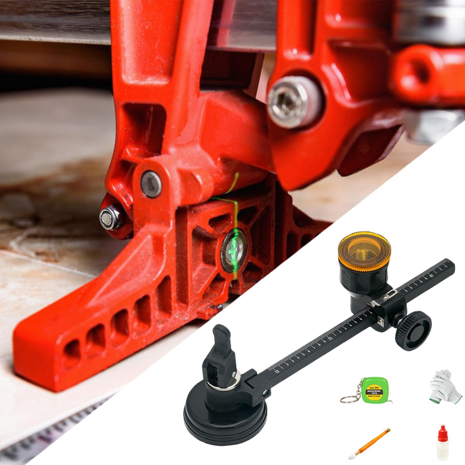 S SERENABLE Circular Glass Cutting Tile Cutter Adjustable Compass Type High-performance Cutting Thickness 3-15 Mm Circular Glass Cutting Tool Cutting 400MM