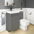 thumbnail image 5 of Bathroom Hardware Set 2 Pieces Towel Ring and Toilet Paper Holder 304 Stainless Steel Hand Towel Holder and Towel Hanger Wall Mounted (Brushed Nickel), 5 of 5