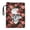 Rose Skull Bloom, variant on HELLHERO Notebook Wraps with Pocket Handle Polyester Easy Carry Book Case for Reader Hardcover Books 8.66 x 11.42