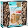 Spa Massage Multi-Functional Massager with Eyemask, Leopard, 2 pc