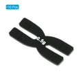 thumbnail image 3 of Uxcell 0.5g Silicone Badminton Racket Racquet Weight Balance Strips Tapes, Black 10 Pack, 3 of 6