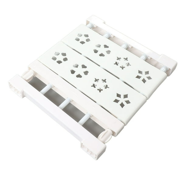 Organizador de Estante de Tensión NikouMX Blanco Telescópico