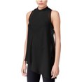 thumbnail image 1 of Rachel Roy Camiseta sin mangas asimétrica para mujer, negro, extragrande Rachel Roy Camiseta sin mangas, 1 of 1