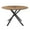 Walnut, variant on Modern 47.75'' Coffee Table, And Metal, Elegant Design, Black, Easy Setup Round 47.75'', Metal Base, Look