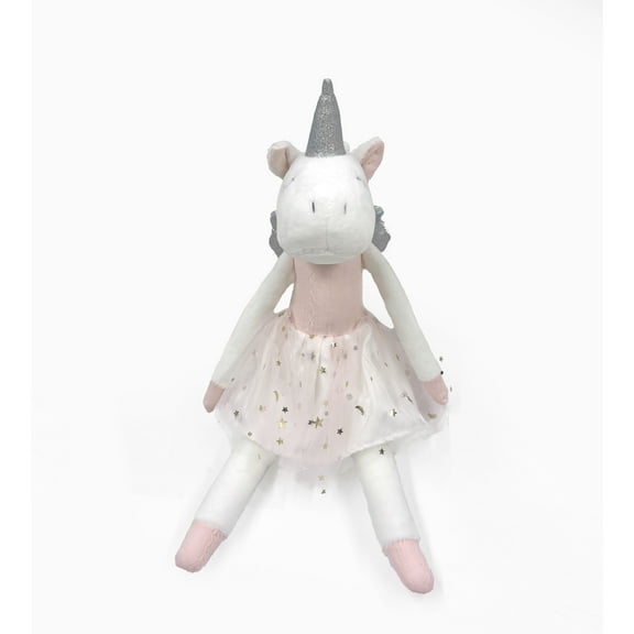 Manhattan Kids Luna the Unicorn Fairy Princess Ballerina Plush Doll | Soft Unicorn Stuffed Animal for Girls | Pink Ballerina Fairy Toy | Toddler Gift | Nursery Unicorn Fairy Doll