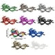 thumbnail image 3 of Guardurnaity Máscaras de encaje multicolor, cubierta de mascarada, accesorios de fiesta de graduación, media máscara de Cosplay, accesorios de Ropa, zapatos y accesorios Miscelánea Verde, 3 of 6