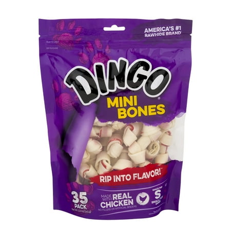 UPC: 0615650250028 | Dingo Mini Bones  35 count