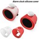thumbnail image 2 of SGACAI Funda protectora de silicona blanca/roja para despertador Alarmo Nuevo, 2 of 6