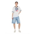 thumbnail image 2 of Forever 21 Women's Mesh Oversized USA Soccer Jersey Tee, Sizes XXS-XXL, 2 of 6