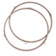thumbnail image 5 of OUNONA 2Ud Microondas Soporte Círculo Plástico Para Rotación Estable, 5 of 7