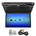 thumbnail image 2 of Overhead Multimedia Player, Flip Down Car Ceiling Monitor 19in USB Input  For 12V 24V RVs  Black,Beige,Grey, 2 of 8