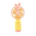 thumbnail image 2 of PRETXORVE Summer Fans, Handheld Small Fan Cute Portable Portable Small Mute Mini Students Usb Big Wind Dormitory Office, 2 of 5
