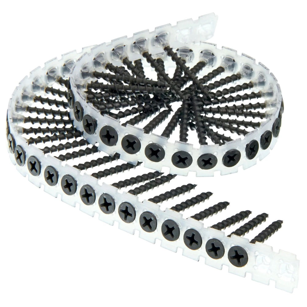 SENCO 06A162PB 6-Gauge 1-5/8 in. Collated Drywall to Wood Screws (4,000-Pack)