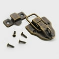 thumbnail image 2 of 2PCS Antique Luggage Duckbill Buckle Flight Case Latch Luggage Lockable Luggage, 2 of 6