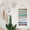 thumbnail image 5 of Inspirational Wall Art Decor for Office, Wooden Rustic Hanging Motivational Wall Art Decoration Sign, Inspiring Positive Quotes Wall Art for Home Living Room Bedroom Bathroom Classroom Gym 12"x24", 5 of 8
