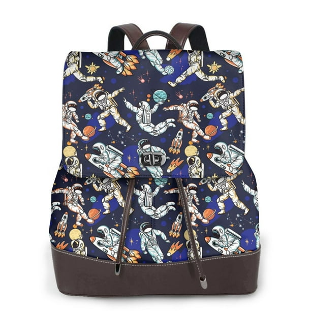 Fotbe Astronauts in sport Mochila Bolso con Estampado para Mujer, Mochila Antirrobo de Nylon Impermeable, Bolsa Ligera de Hombro