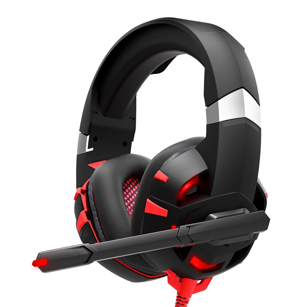 VIVEFOXK2 Gaming Headset with Microphone, PC Headphone with Noise