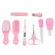 thumbnail image 1 of Kit de Cuidado de Manicura Ticfox 8 Piezas para Bebé Color Rosa, 1 of 14