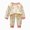 R599-Pink, variant on NOLDARES Toddler Baby Girl Clothes Fall Winter Long Sleeve Sweatshirt with Pants Set Girls Cute Print Outfits(Pink,2-3 Y)